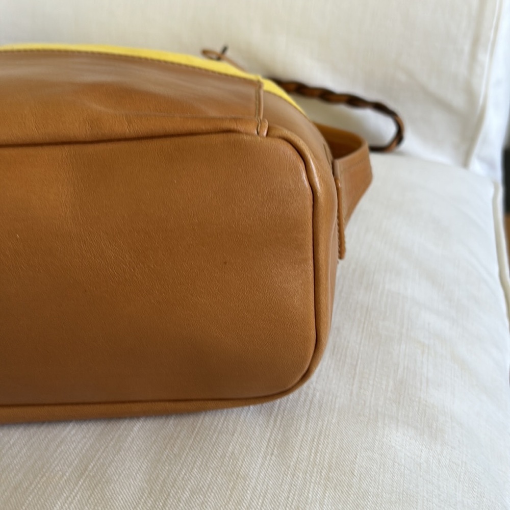 Really great Gucci canvas and leather beach bag. - Picture 4 of 12